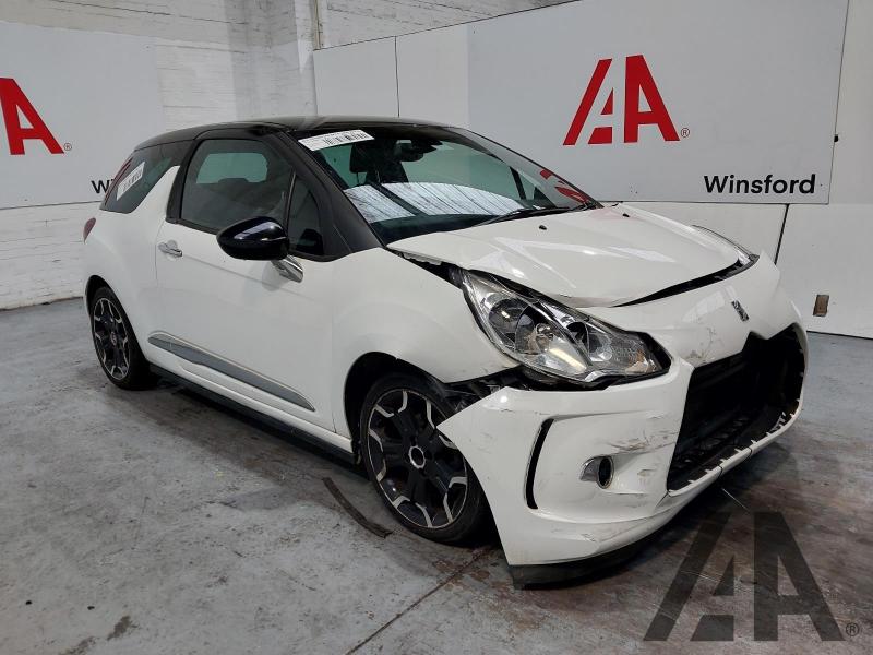 2014 CITROEN DS3 E-HDI DSTYLE PLUS 1560cc TURBO DIESEL MANUAL 5 Speed 3 DOOR HATCHBACK