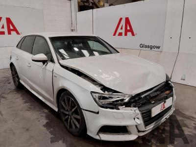 Image of 2017 AUDI A3 TDI S LINE 1968cc TURBO DIESEL SEMI AUTO 6 Speed 5 DOOR HATCHBACK