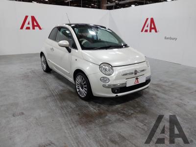 Image of 2009 FIAT 500 LOUNGE 1242cc PETROL MANUAL 3 DOOR HATCHBACK