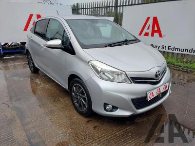 Image of 2012 TOYOTA YARIS VVT-I EDITION 998cc PETROL MANUAL 5 Speed 5 DOOR HATCHBACK
