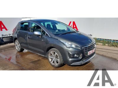 Image of 2016 PEUGEOT 3008 PURETECH S/SURE 1199cc TURBO PETROL MANUAL 6 Speed 5 DOOR HATCHBACK