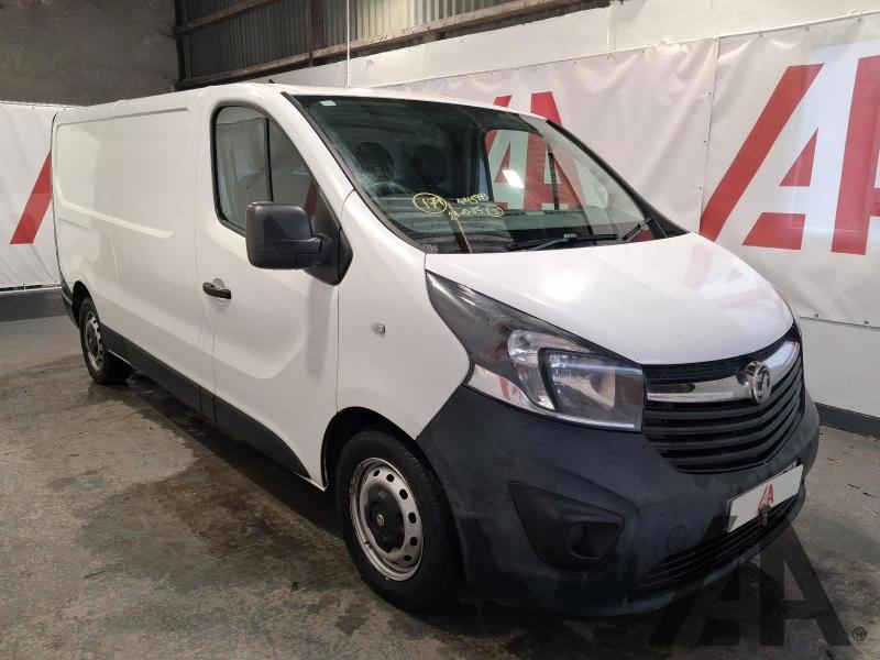 2018 VAUXHALL VIVARO L2H1 2900 CDTI 1598cc TURBO DIESEL MANUAL 6 Speed PANEL VAN