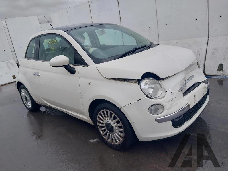 2012 FIAT 500 LOUNGE 1242cc PETROL MANUAL 3 DOOR HATCHBACK