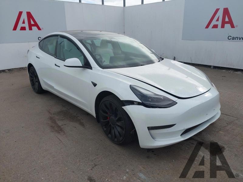 2022 TESLA MODEL 3 PERFORMANCE AWD ELECTRIC DIRECT DRIVE 5 DOOR HATCHBACK