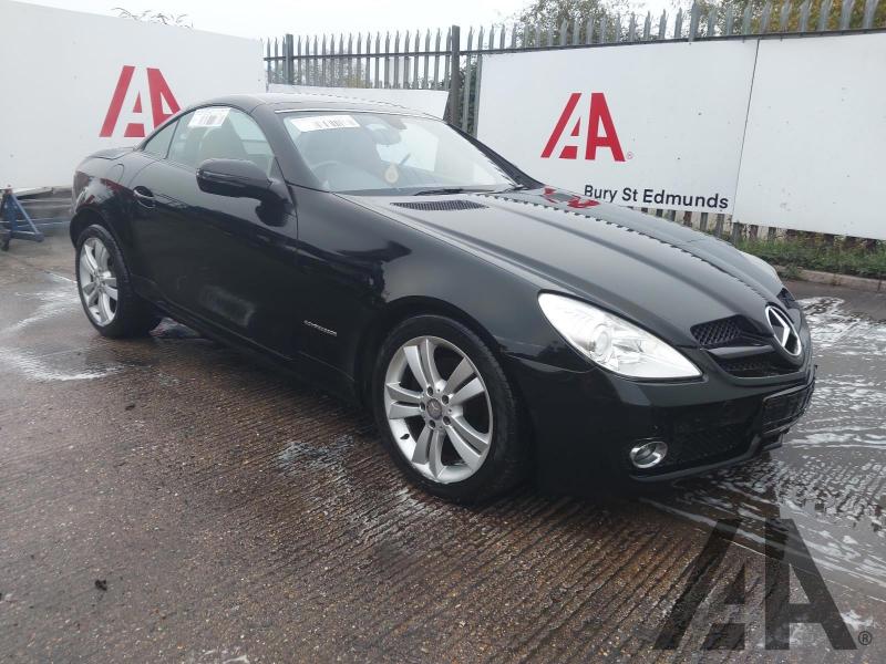 2009 MERCEDES SLK SLK200 KOMPRESSOR 1796cc SUPER PETROL AUTOMATIC 7 Speed 2 DOOR CONVERTIBLE