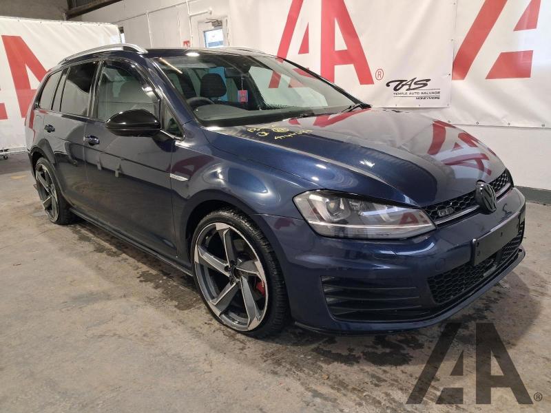 2015 VOLKSWAGEN GOLF GTD TDI DSG 1968cc TURBO DIESEL SEMI AUTO 6 Speed 5 DOOR ESTATE