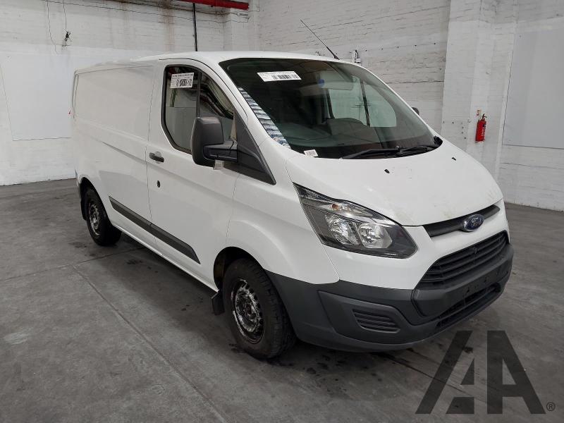2016 FORD TRANSIT CUSTOM 290 LR P/V 2198cc TURBO DIESEL MANUAL 6 Speed PANEL VAN
