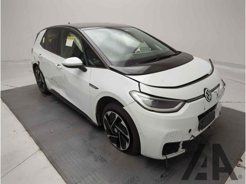 2022 VOLKSWAGEN ID3 FAMILY ELECTRIC DIRECT DRIVE 5 DOOR HATCHBACK
