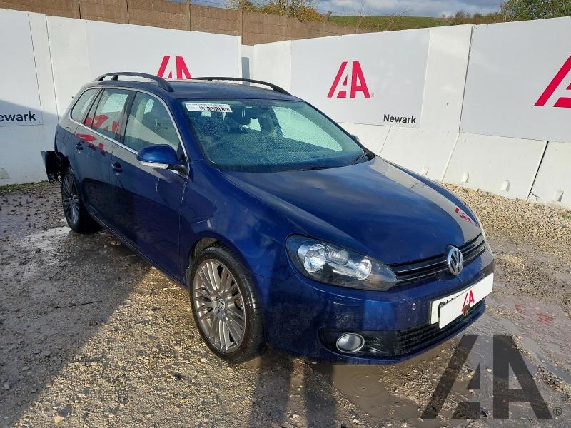 2012 VOLKSWAGEN GOLF SE TDI BLUEMOTION 1598cc TURBO DIESEL MANUAL 5 Speed 5 DOOR ESTATE