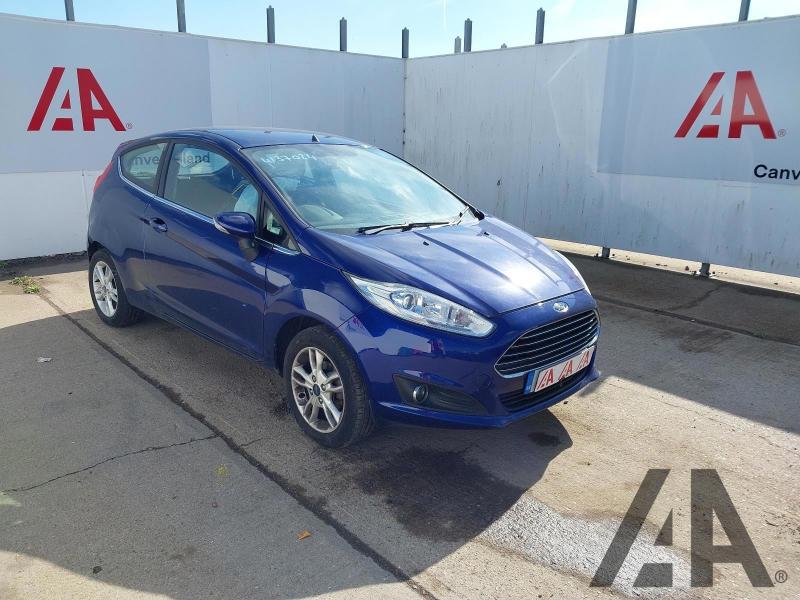 2017 FORD FIESTA ZETEC 998cc TURBO PETROL MANUAL 5 Speed 3 DOOR HATCHBACK