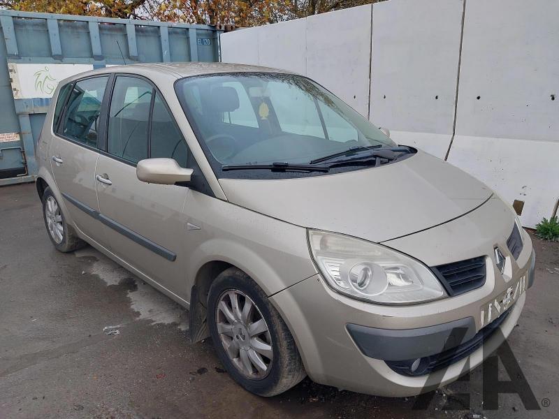 2007 RENAULT SCENIC DYNAMIQUE VVT 1598cc PETROL MANUAL 6 Speed 5 DOOR MPV