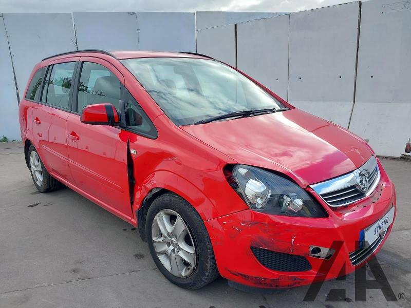 2014 VAUXHALL ZAFIRA EXCLUSIV CDTI ECOFLEX 1686cc TURBO DIESEL MANUAL 5 DOOR MPV