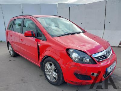 Image of 2014 VAUXHALL ZAFIRA EXCLUSIV CDTI ECOFLEX 1686cc TURBO DIESEL MANUAL 5 DOOR MPV