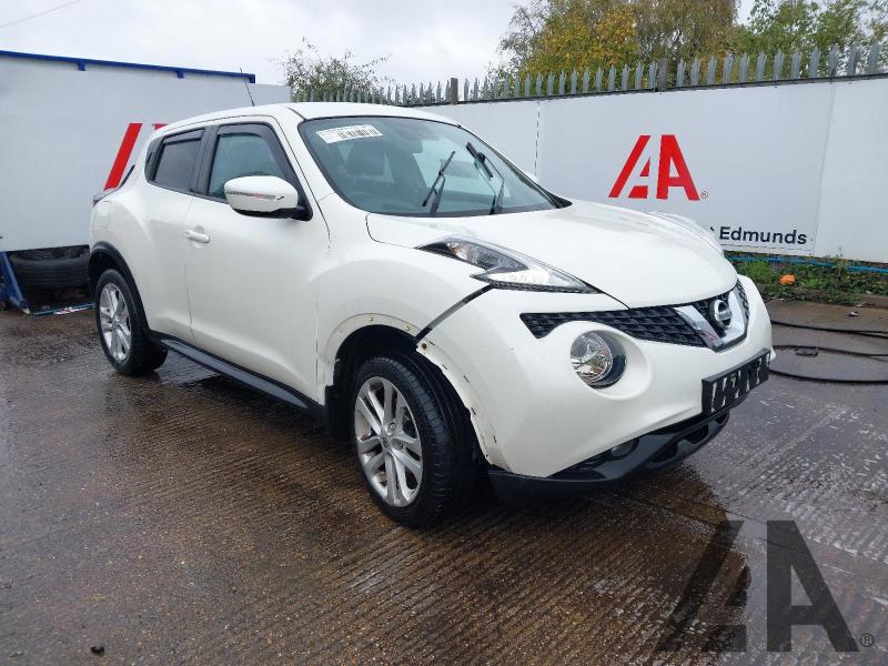 2015 NISSAN JUKE ACENTA PREMIUM DIG-T 1197cc TURBO PETROL MANUAL 5 DOOR HATCHBACK
