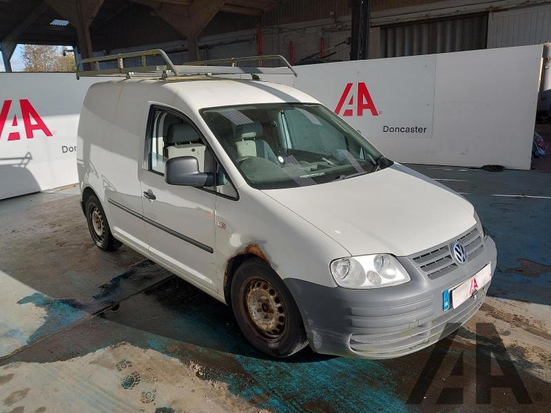 2010 VOLKSWAGEN CADDY C20 TDI SWB 1896cc TURBO DIESEL MANUAL 2 DOOR PANEL VAN