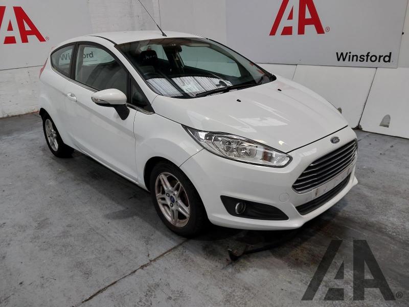 2014 FORD FIESTA ZETEC 998cc TURBO PETROL MANUAL 5 Speed 3 DOOR HATCHBACK