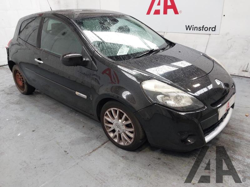 2011 RENAULT CLIO DYNAMIQUE TOMTOM TCE 1149cc TURBO PETROL MANUAL 5 Speed 3 DOOR HATCHBACK