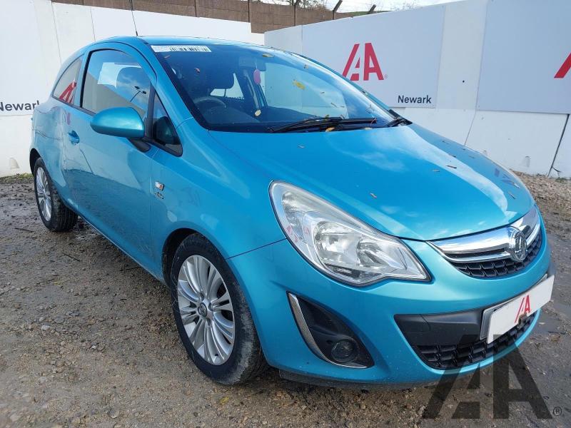 2012 VAUXHALL CORSA ACTIVE ECOFLEX 998cc PETROL MANUAL 3 DOOR HATCHBACK