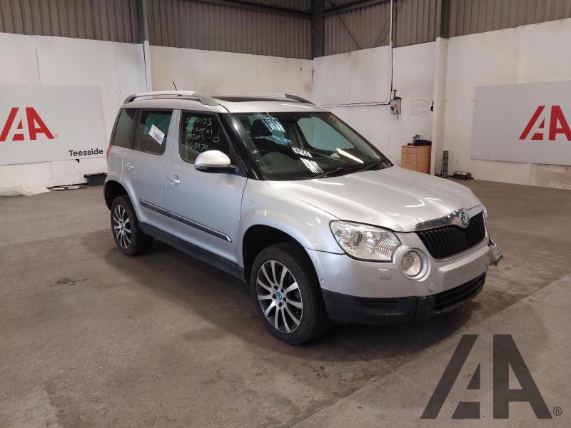2013 SKODA YETI LAURIN AND KLEMENT TDI CR DSG 1968cc TURBO DIESEL SEMI AUTO 5 DOOR HATCHBACK