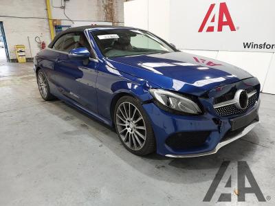 Image of 2017 MERCEDES C-CLASS C 220 D AMG LINE 2143cc TURBO DIESEL MANUAL 2 DOOR CONVERTIBLE