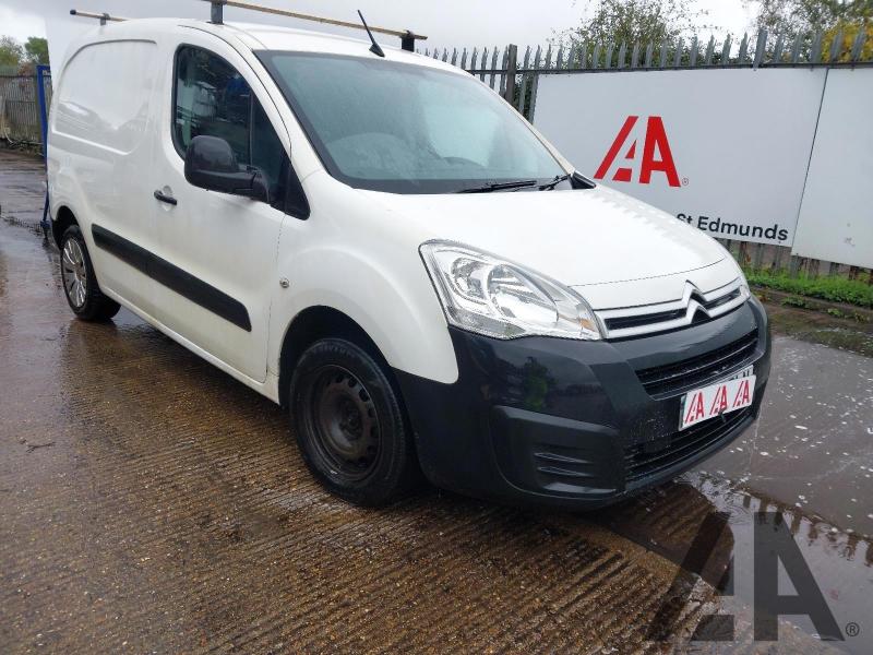 2015 CITROEN BERLINGO 625 ENTERPRISE L1 HDI 1560cc TURBO DIESEL MANUAL 5 Speed PANEL VAN