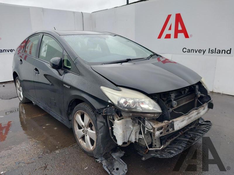 2012 TOYOTA PRIUS T SPIRIT VVT-I 1797cc PETROL/ELECTRIC CVT 5 DOOR HATCHBACK