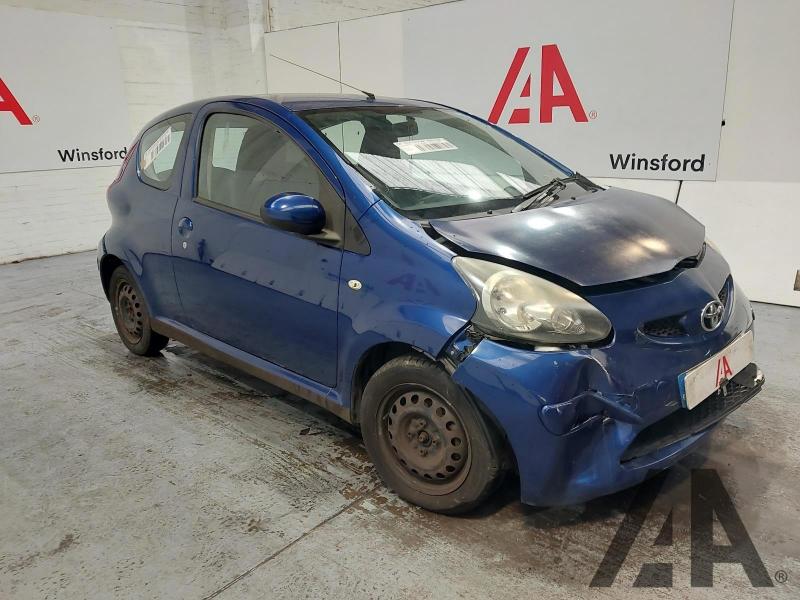 2007 TOYOTA AYGO BLUE VVT-I 998cc PETROL MANUAL 5 Speed 3 DOOR HATCHBACK