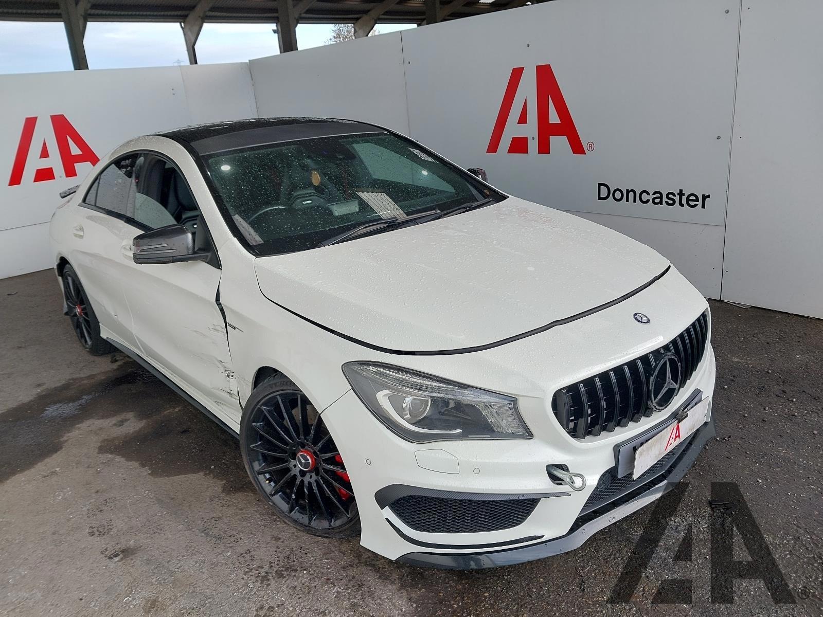 2014 MERCEDES CLA CLA45 AMG 4MATIC 1991cc TURBO PETROL SEMI AUTO 7 Speed 4 DOOR COUPE