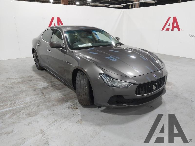 2015 MASERATI GHIBLI DV6 2987cc TURBO DIESEL AUTOMATIC 8 Speed 4 DOOR SALOON