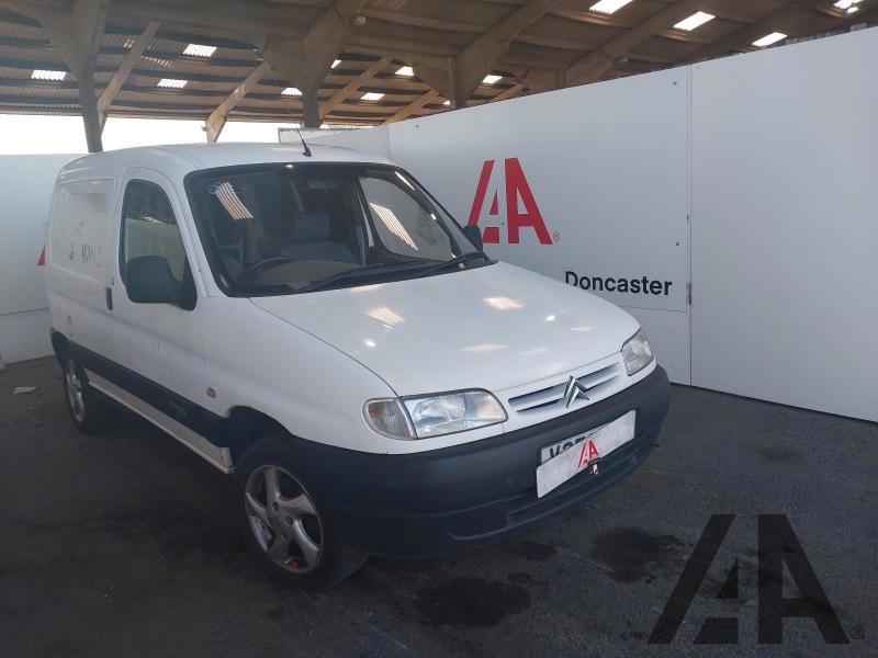 1999 CITROEN BERLINGO LX 600 1868cc DIESEL MANUAL 5 Speed CAR DERIVED VAN