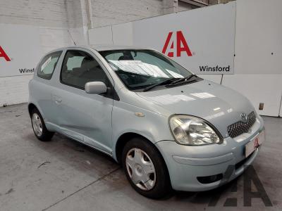 Image of 2004 TOYOTA YARIS BLUE VVT-I 998cc PETROL MANUAL 5 Speed 3 DOOR HATCHBACK