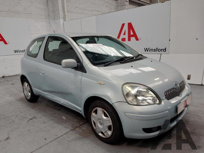 2004 TOYOTA YARIS BLUE VVT-I 998cc PETROL MANUAL 5 Speed 3 DOOR HATCHBACK