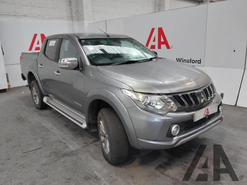 2017 MITSUBISHI L200 DI-D 4WD WARRIOR DCB 2442cc TURBO DIESEL MANUAL 6 Speed PICK UP