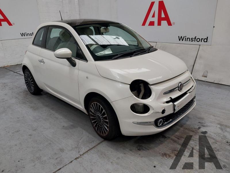 2016 FIAT 500 LOUNGE 1242cc PETROL MANUAL 3 DOOR HATCHBACK