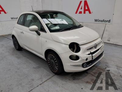 Image of 2016 FIAT 500 LOUNGE 1242cc PETROL MANUAL 3 DOOR HATCHBACK