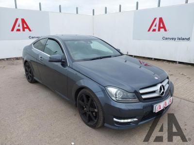 Image of 2012 MERCEDES C-CLASS C220 CDI BLUEEFFICIENCY AMG SP 2143cc TURBO DIESEL AUTOMATIC 2 DOOR COUPE
