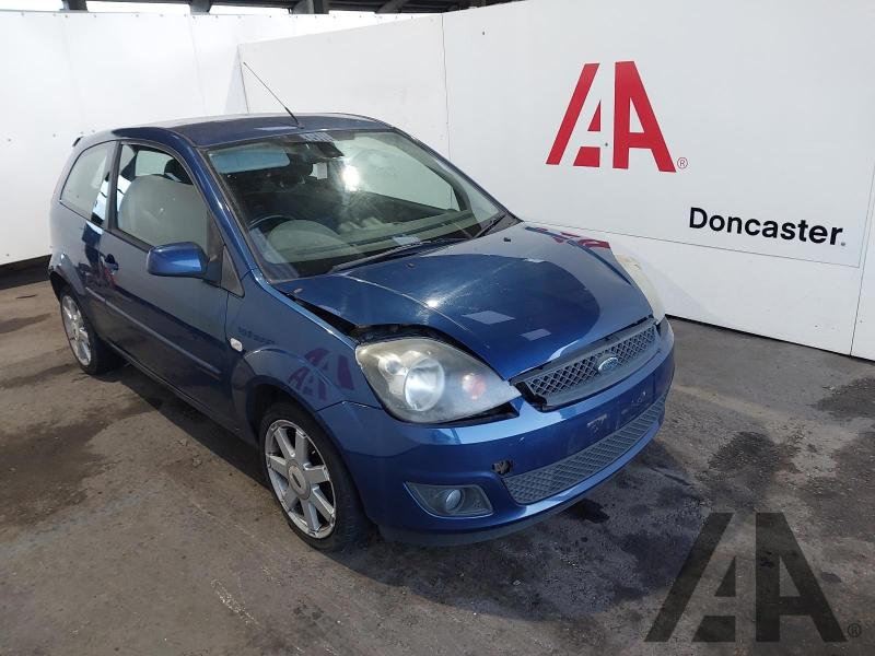 2008 FORD FIESTA ZETEC BLUE 1242cc PETROL MANUAL 3 DOOR HATCHBACK