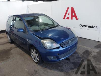 Image of 2008 FORD FIESTA ZETEC BLUE 1242cc PETROL MANUAL 3 DOOR HATCHBACK