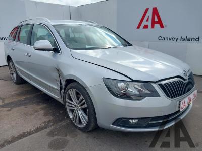 Image of 2014 SKODA SUPERB ELEGANCE TDI CR 1968cc TURBO DIESEL MANUAL 5 DOOR ESTATE
