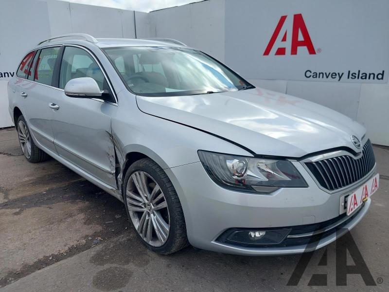 2014 SKODA SUPERB ELEGANCE TDI CR 1968cc TURBO DIESEL MANUAL 5 DOOR ESTATE