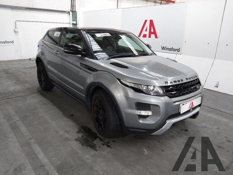 2013 LAND ROVER RANGE ROVER EVOQUE SD4 DYNAMIC 2179cc TURBO DIESEL AUTOMATIC 6 Speed 3 DOOR COUPE