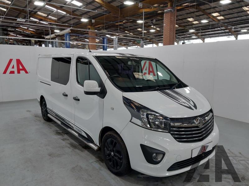 2018 VAUXHALL VIVARO L2H1 2900 LIMITED EDITION NAV 1598cc TURBO DIESEL MANUAL 2 DOOR PANEL VAN