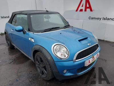 Image of 2009 MINI CONVERTIBLE COOPER S 1598cc TURBO PETROL MANUAL 6 Speed 2 DOOR CONVERTIBLE
