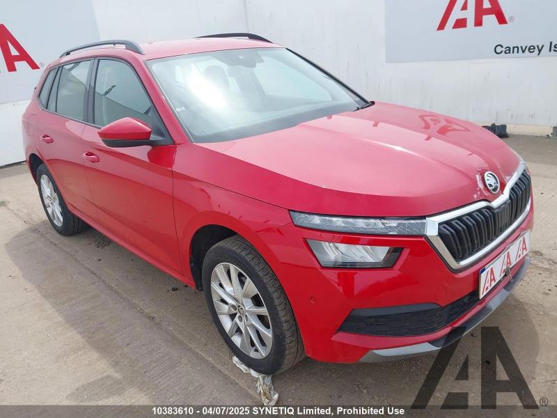 2020 SKODA KAMIQ SE TSI DSG 1498cc TURBO PETROL SEMI AUTO 5 DOOR HATCHBACK
