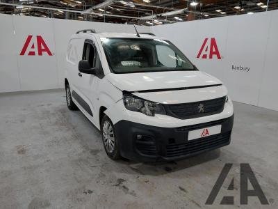 Image of 2019 PEUGEOT PARTNER BLUEHDI PROFESSIONAL L1 1499cc TURBO DIESEL MANUAL 2 DOOR PANEL VAN
