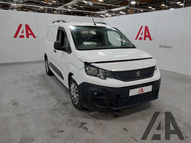 2019 PEUGEOT PARTNER BLUEHDI PROFESSIONAL L1 1499cc TURBO DIESEL MANUAL 2 DOOR PANEL VAN