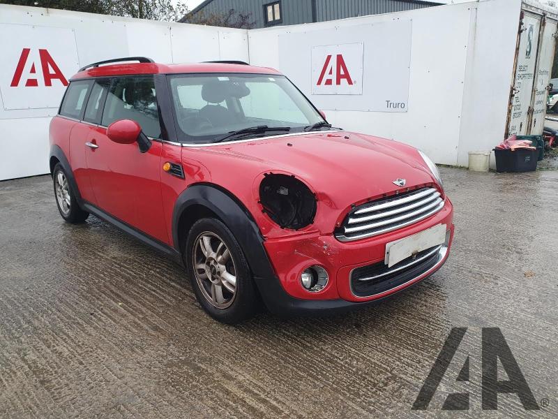2012 MINI CLUBMAN COOPER 1598cc PETROL MANUAL 6 Speed 5 DOOR ESTATE