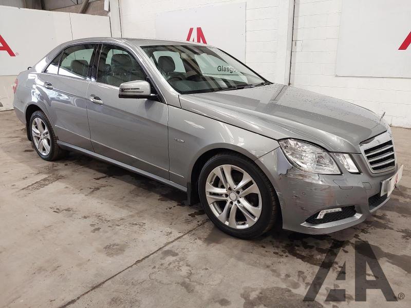 2009 MERCEDES E-CLASS E220 CDI BLUEEFFICIENCY AVANTG 2143cc TURBO DIESEL AUTOMATIC 4 DOOR SALOON