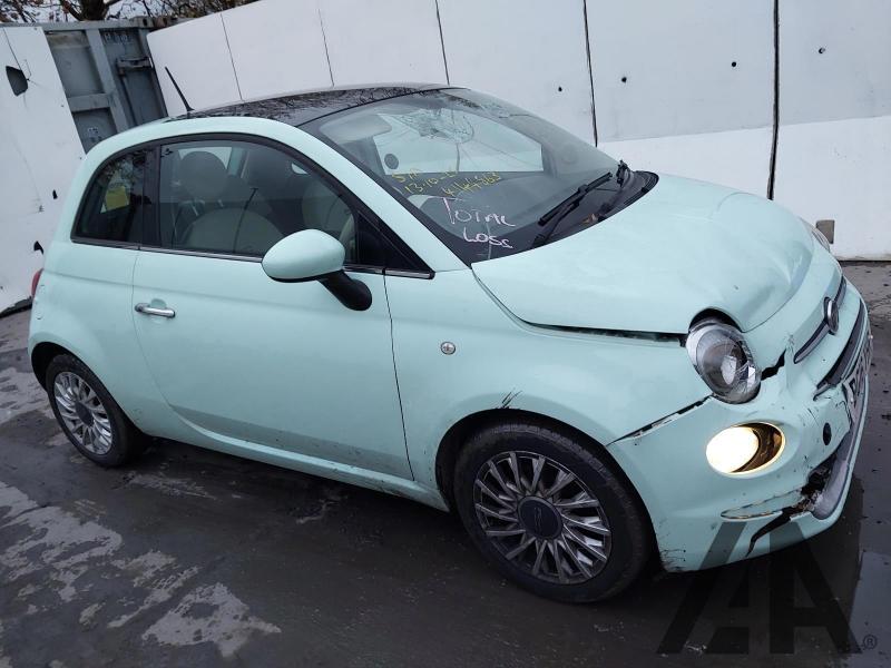 2016 FIAT 500 LOUNGE 1242cc PETROL MANUAL 3 DOOR HATCHBACK