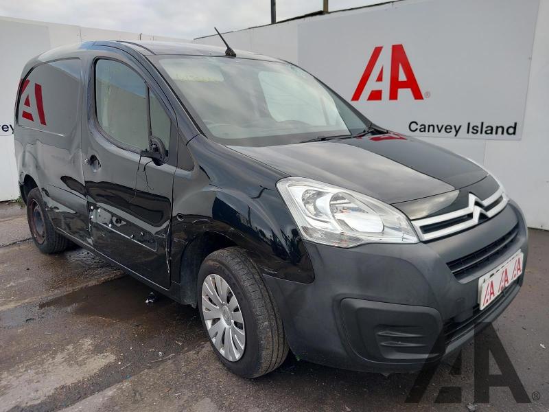 2018 CITROEN BERLINGO 850 ENTERPRISE L1 BLUEHDI 1560cc TURBO DIESEL MANUAL 5 Speed PANEL VAN
